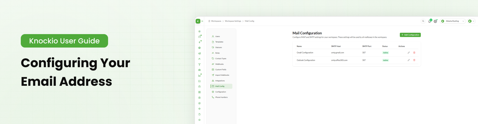 Configuring Your Email