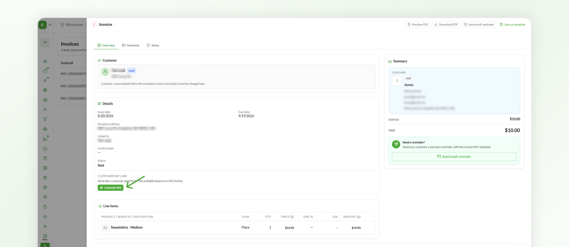 Payment Link in Voice