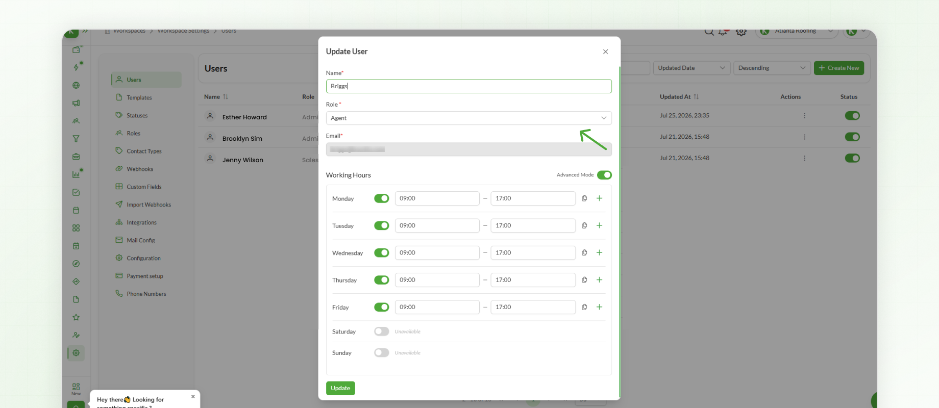 Assign Role to a User